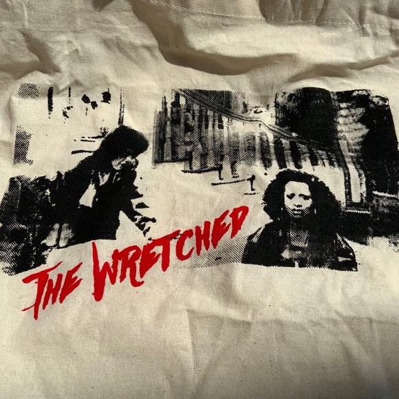 The wretched screen printed tote bag iykyk - Picture 1 of 8